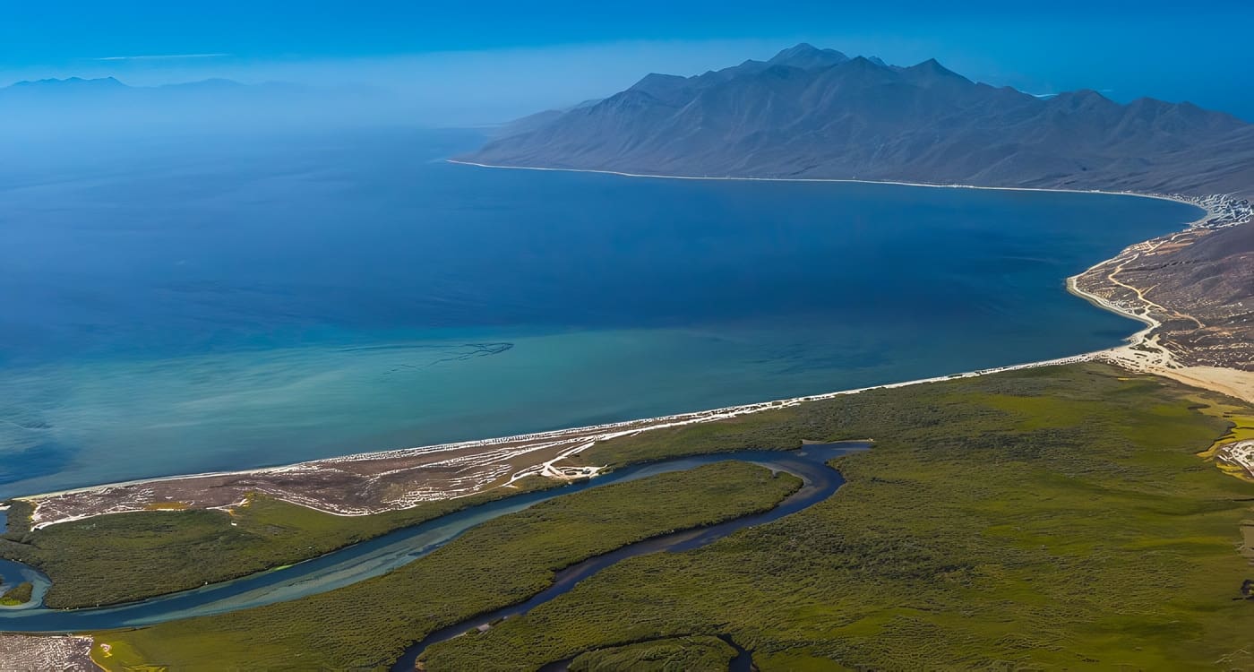 Baja Sur de California Bahía Magdalena Mexico