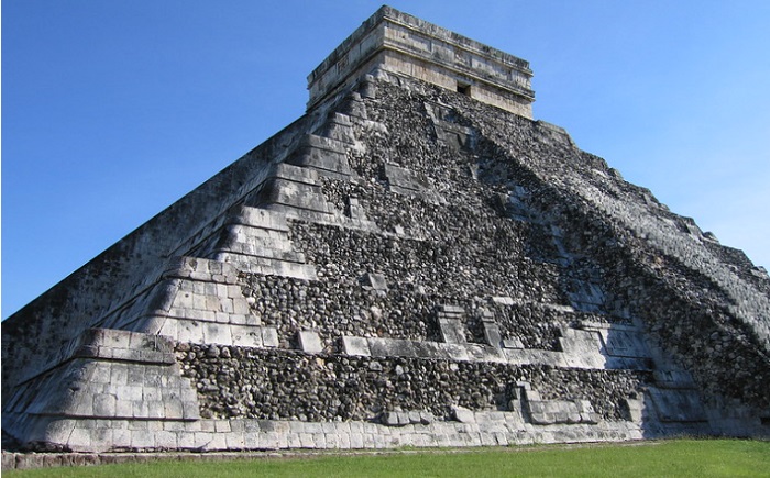 Las pirámides de Chichén Itzá Yucatán México