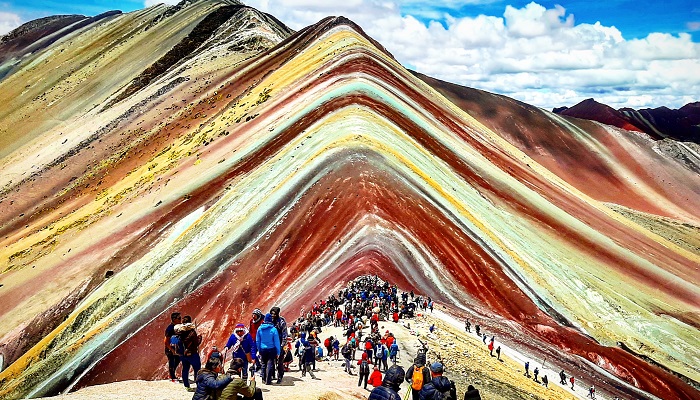 Vinicunca Perú montaña arcoíris