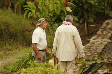 Dos campesinos de Quindio