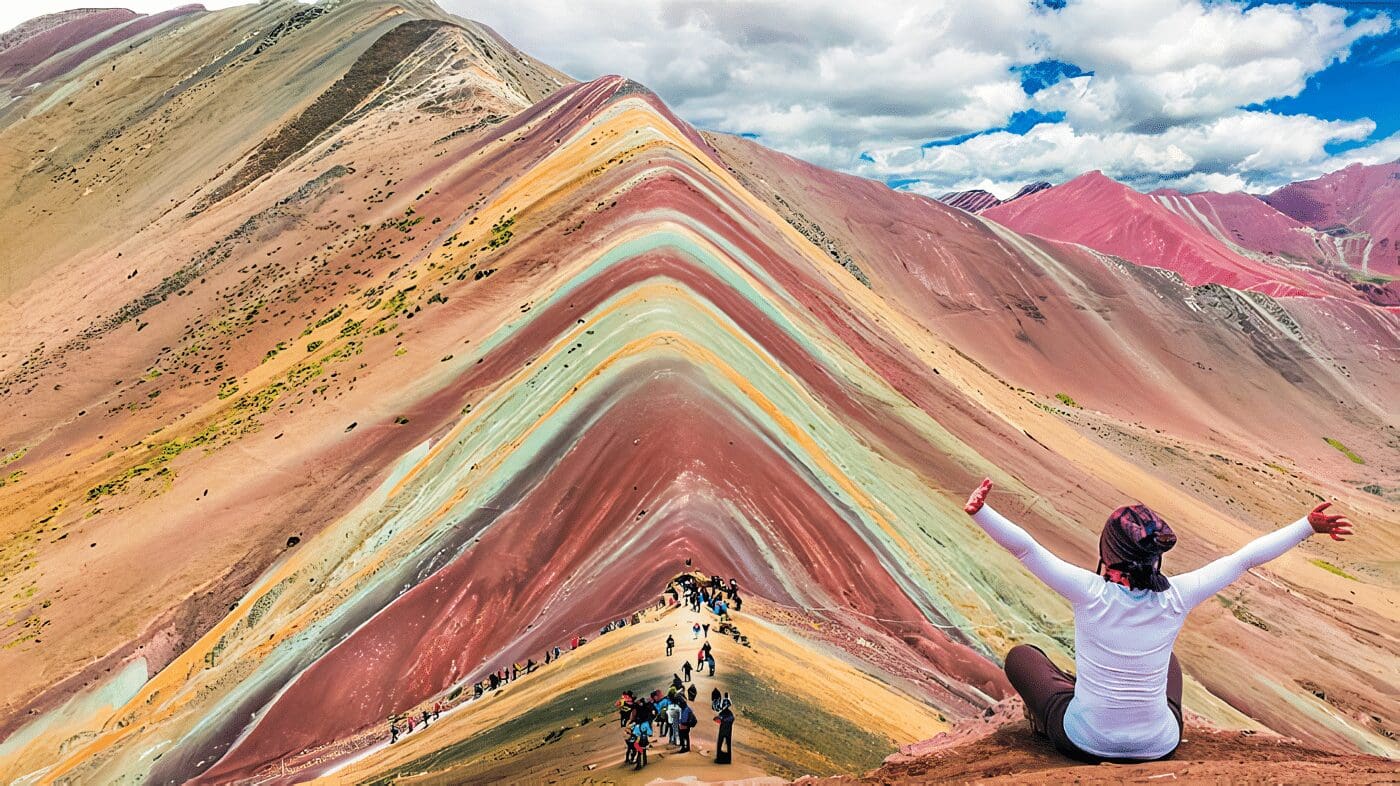 La Montaña de siete colores, destino ideal a visitar si viajas a Perú