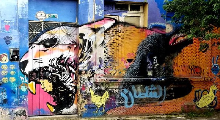 Graffitis de Bogotá