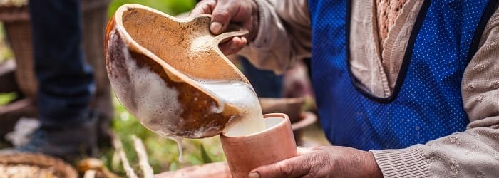 Chicha de Jora, Gastronomía