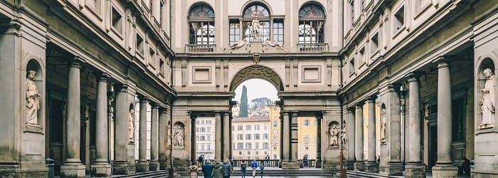 Gallerie Degli Uffizi en Florencia