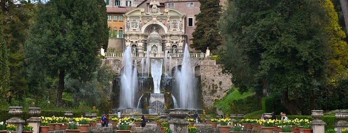 Villa d’ Este en Roma