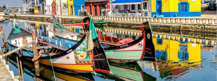 Paseo por la Ría de Aveiro