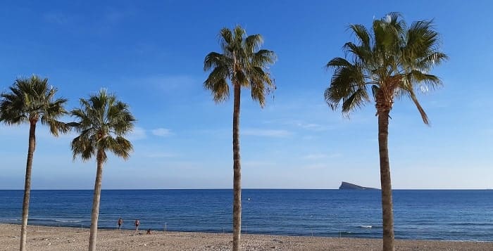 Playas en Benidorm