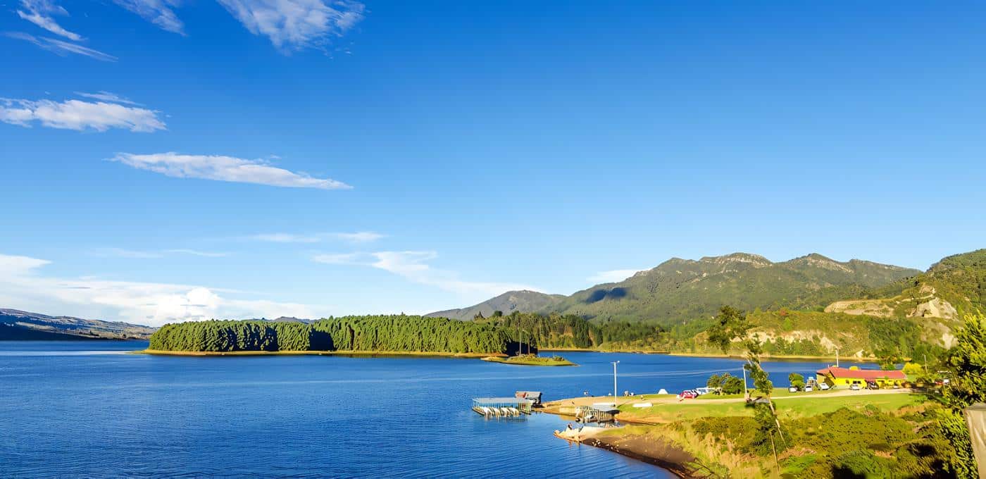 Embalse del Neusa en Colombia