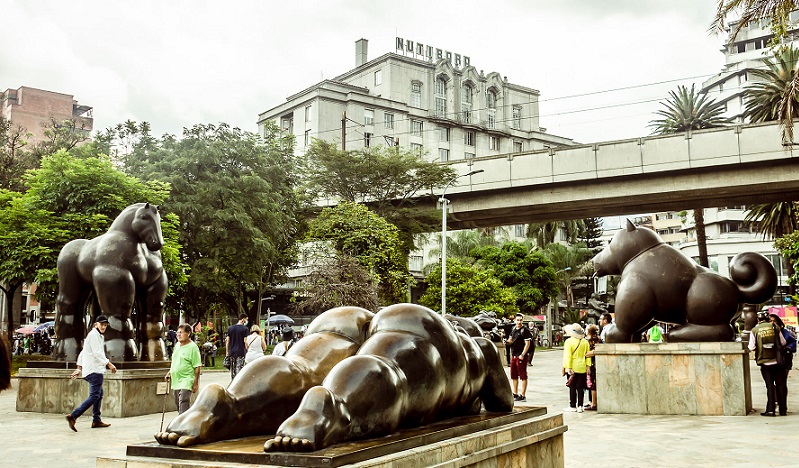 Ciudad Botero en Medellin