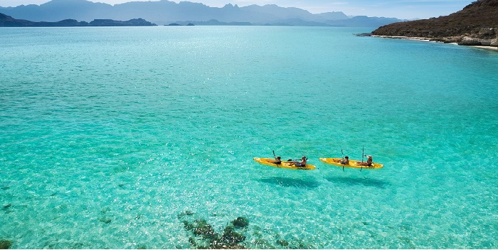 Isla Coronado cerca de la Bahía de Loreto