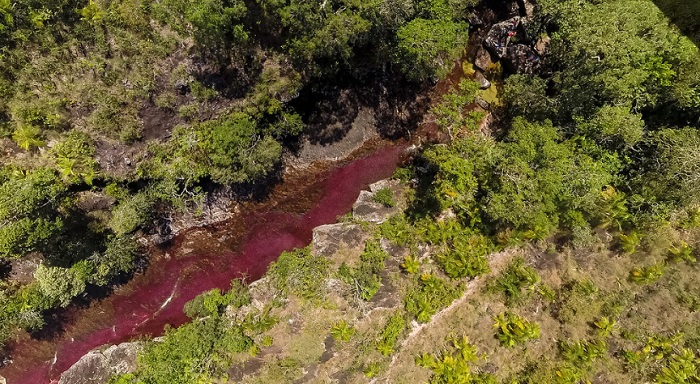 La Cascada de los Cuarzos Caño Cristales