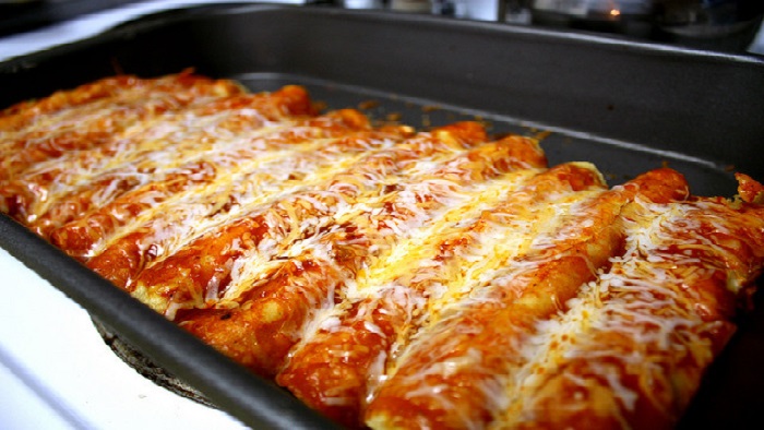 Las enchiladas Plato Típico