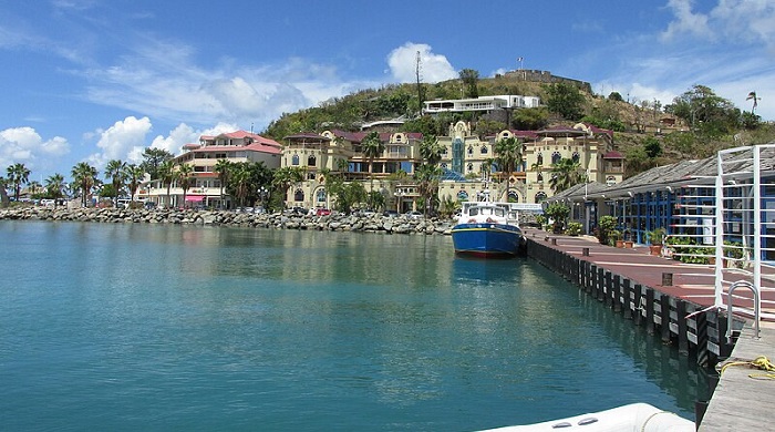 Marigot parte francesa de la Isla de San Martín