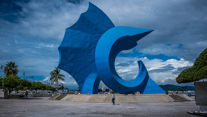 Monumento al Pez Vela Manzanillo México