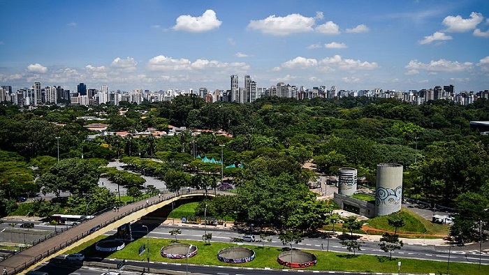 Parque Ibirapuera Sao Paulo Brasil