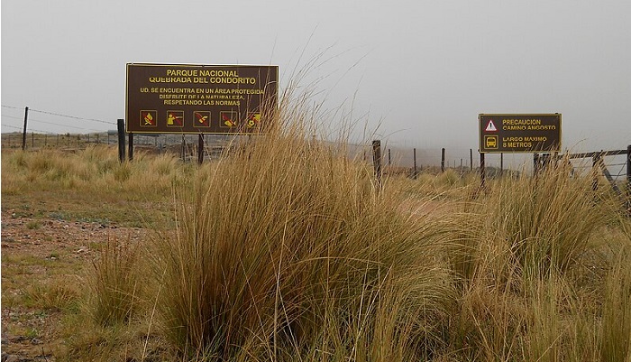 Parque Nacional Quebrada del Condorito Argentina