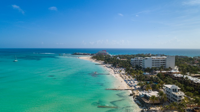 Playa Norte en Isla Mujeres México