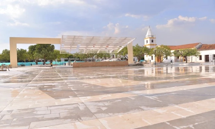 Plaza Alfonso López en Valledupar