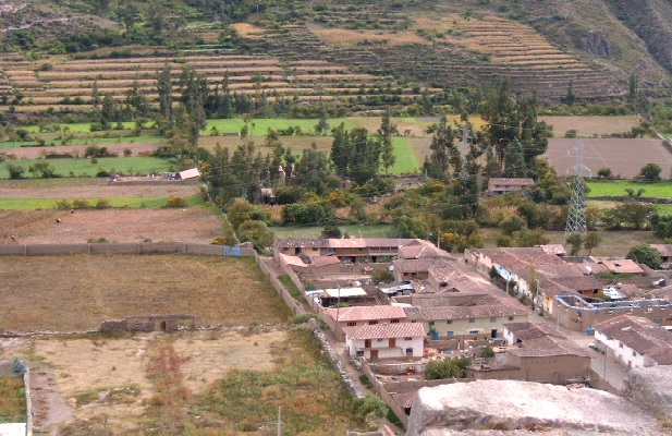 Pueblo de Ollantaytambo Perú