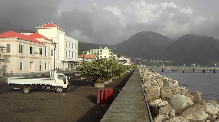 Roseau capital de Dominica