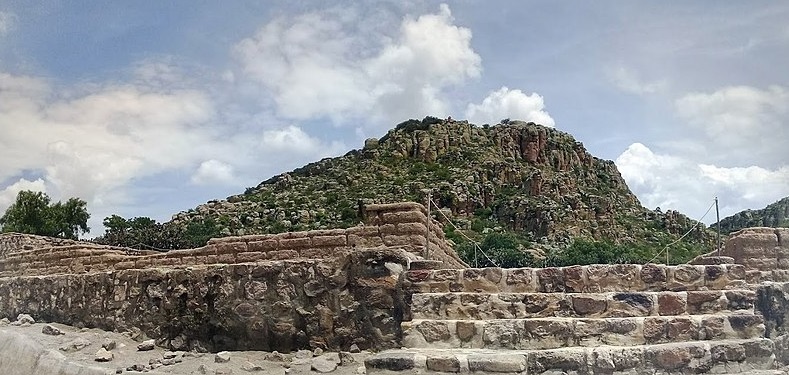 Zona arqueologica del Coporo Guanajuato México