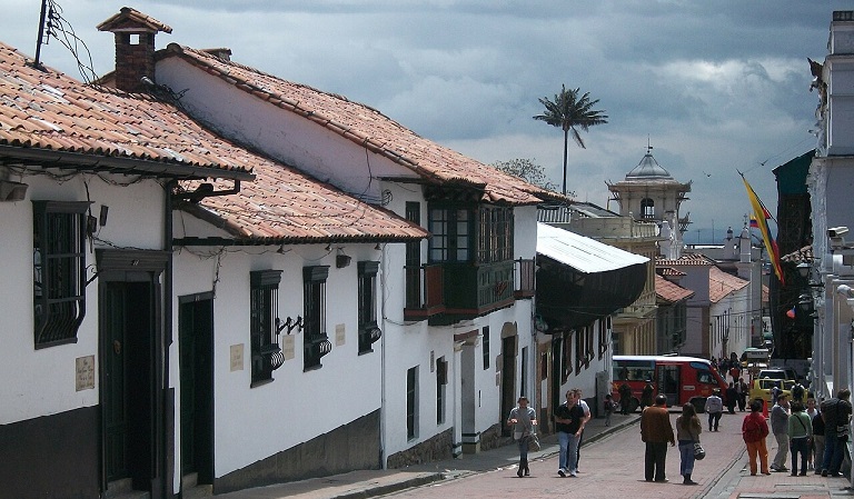 Centro Histórico de La Candelaria en Bogotá