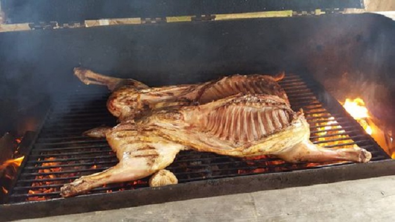 Chivo asado