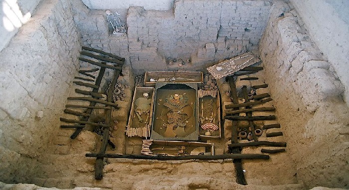 Tumba del Señor de Sipán Huaca Rajada Chiclayo Perú