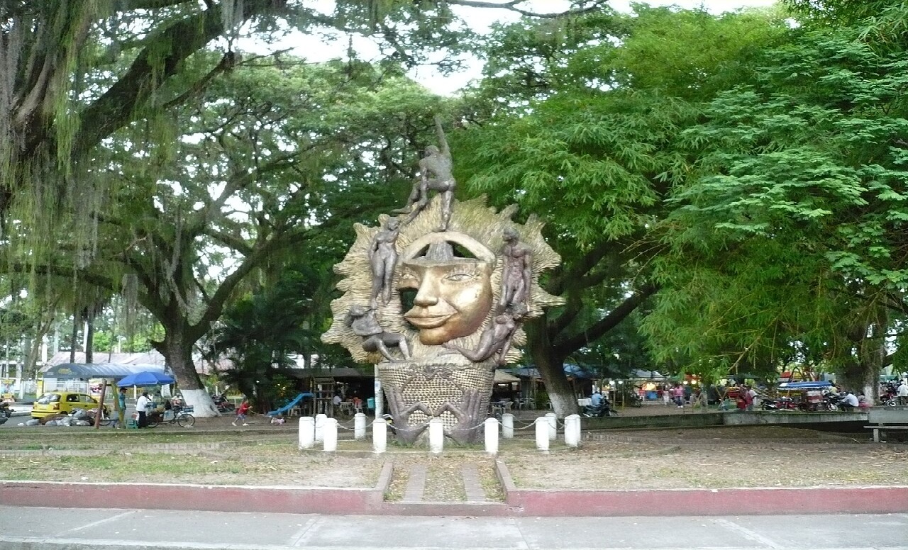 Parque de la Isleta en Cartago