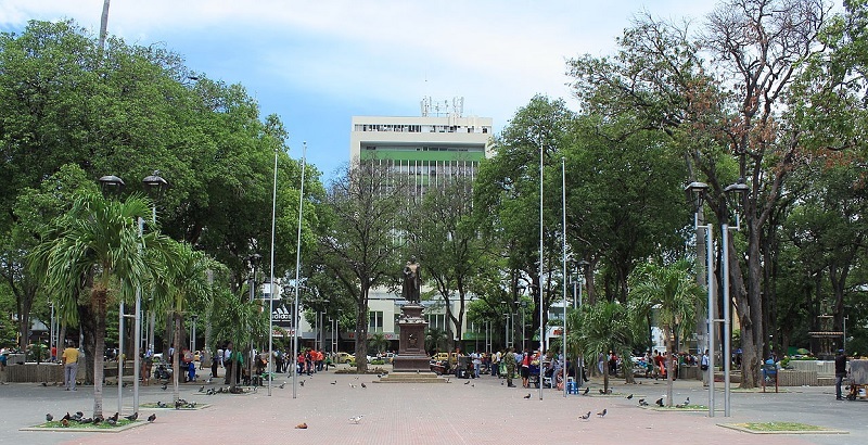 Parque Santander en Cucutá