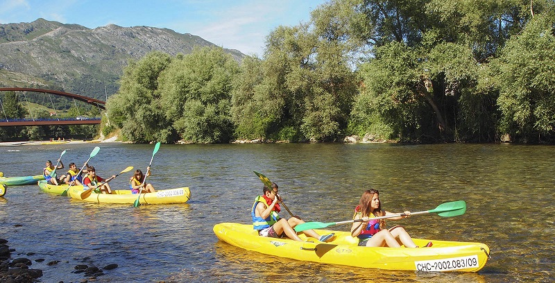 Paseo en Canoa