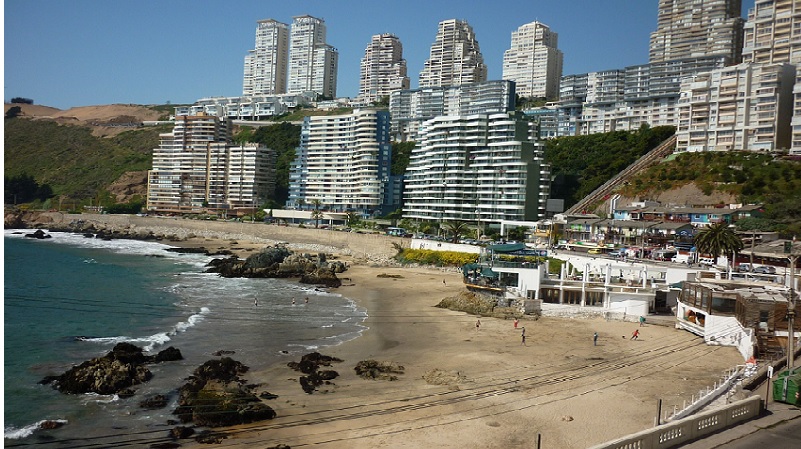 Playas en viña del mar