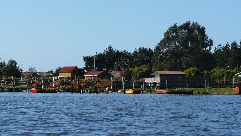 Pueblo de Cahuil en Pichilemu