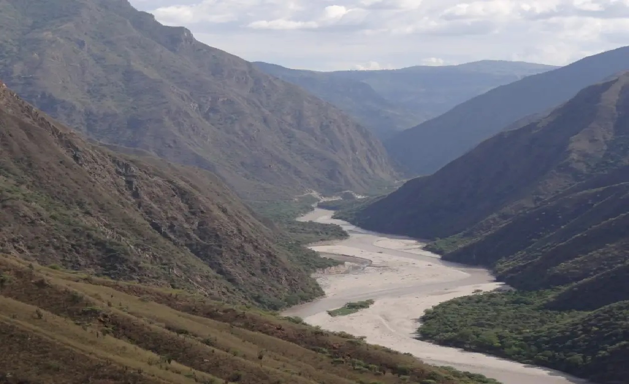 Río Chicamocha en Curití