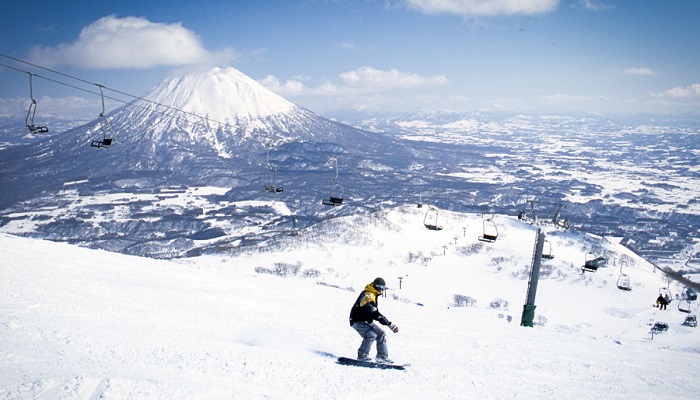 Deportes de invierno en Hokkaido 