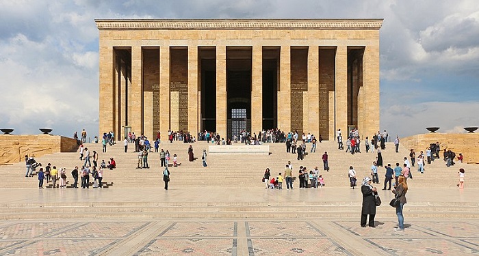 El Mausoleo de Atatürk Ankara Turquía