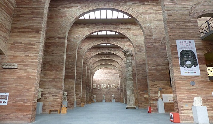 Museo Nacional de Arte Romano en Mérida España