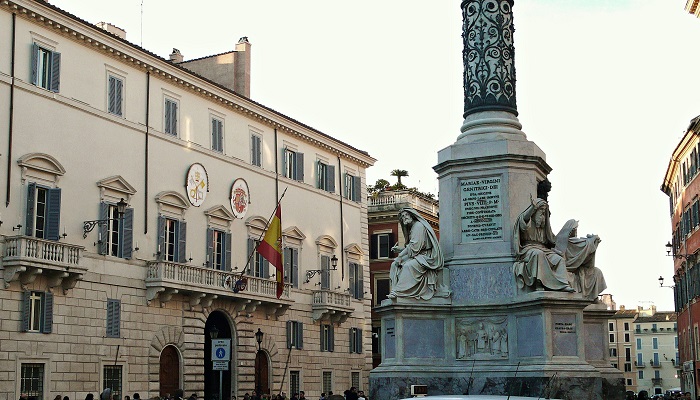 Plaza de España en Roma