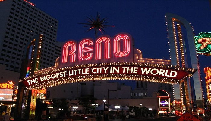 Reno Arch en Reno Nevada