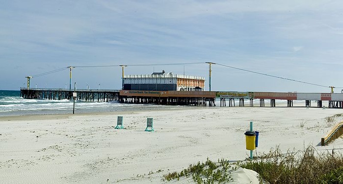 The Daytona Beach Boardwalk Florida