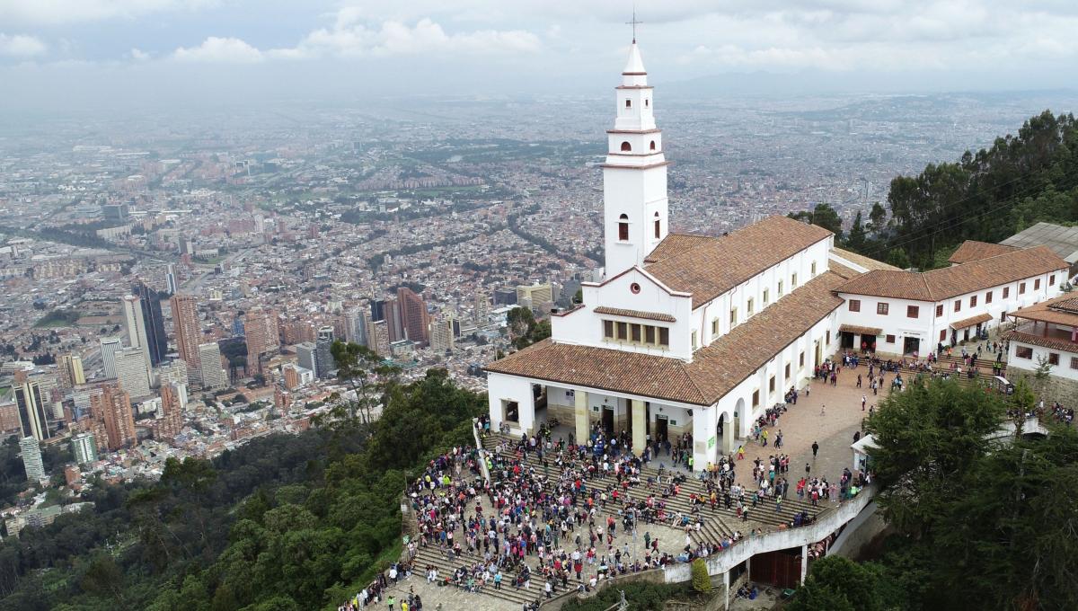 Vista panorámica de Monserrate