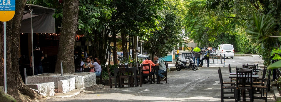 La Calle de la Buena Mesa en Envigado