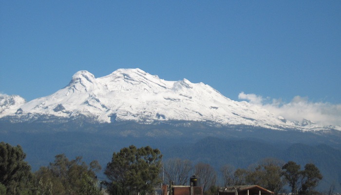 Volcán Iztaccíhuatl en México