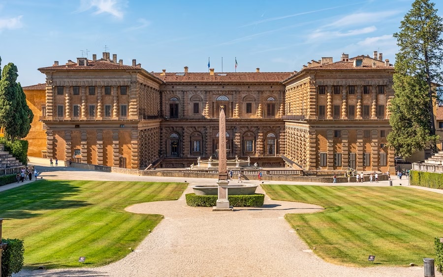 El Palacio Pitti y los Jardines de Boboli