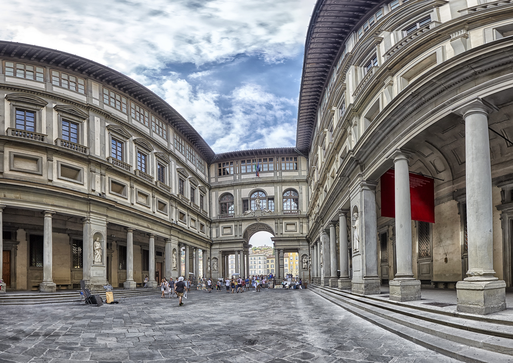 Galería Uffizi en Florencia