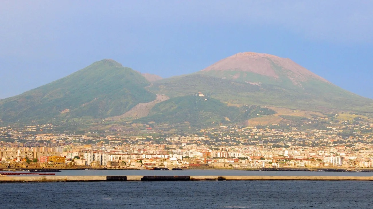 Monte Vesubio en Nápoles