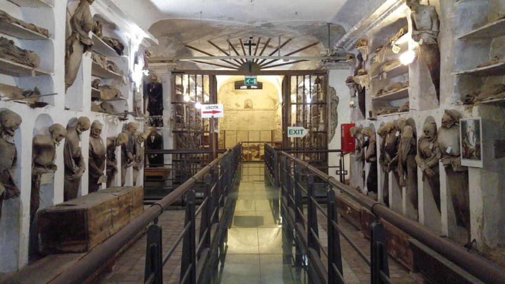 Catacumbas de los Capuchinos en Palermo Italia