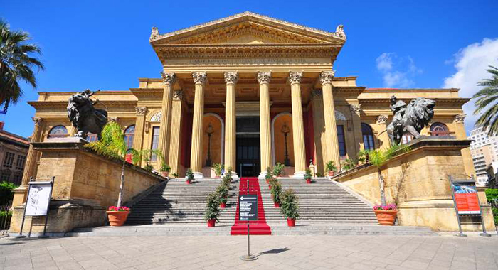 Teatro Massimo en Palermo Italia